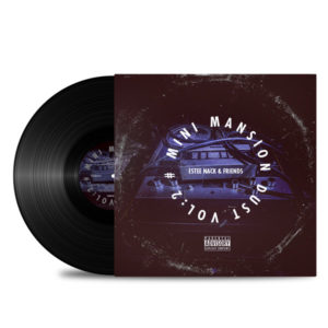 Estee Nack vinyl album MiniMansionDust. Vol1&2 ItemRecords back Side