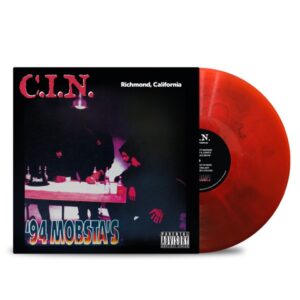 C.I.N.-'94_Mobsta's_Front_Cover_Transparent_Red_Black_Smoke_Vinyl