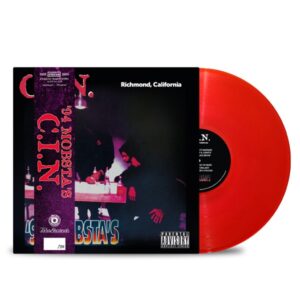 C.I.N. - '94_Mobsta's_Front_Cover_Transparent_Red_Vinyl_Obi_Strip