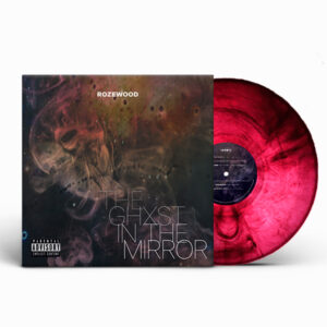 Rozewood_The_Ghxst_In_The_Mirror_Front_Cover_Violet_Transparent_With_Black_Marbled_Vinyl