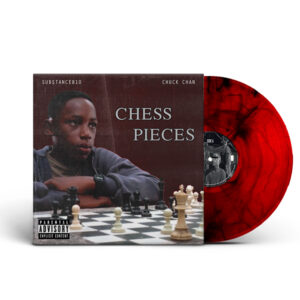 Substance_810_Chuck_Chan_chess_pieces_front_cover_red_vinyl_black_marbled