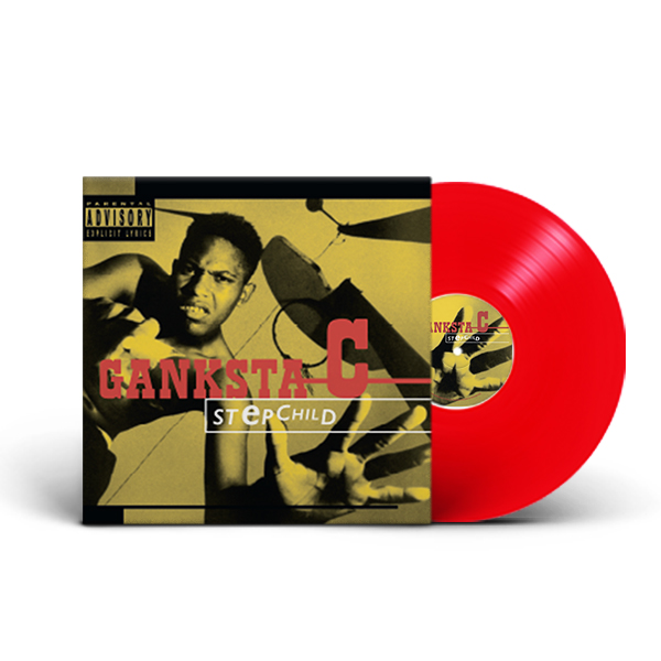 Ganksta-C-Stepchild_RED_Vinyl_Front_Cover